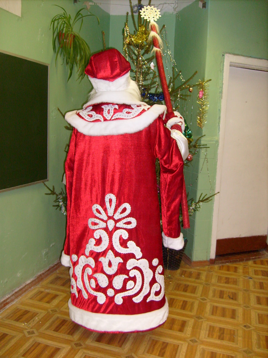 Пошив костюма Деда Мороза