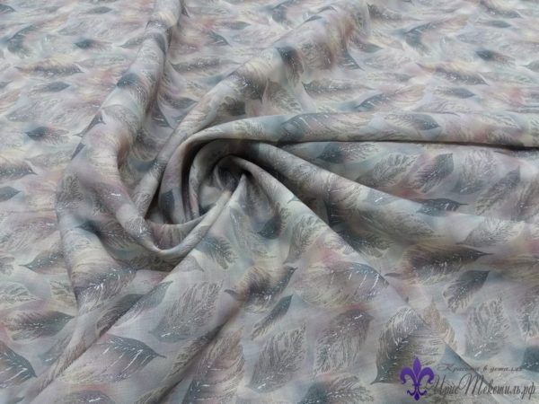 Сорочечная ткань "ПЕРЫШКО", Лён-100%, ширина 150 см, 1-метр 650 руб